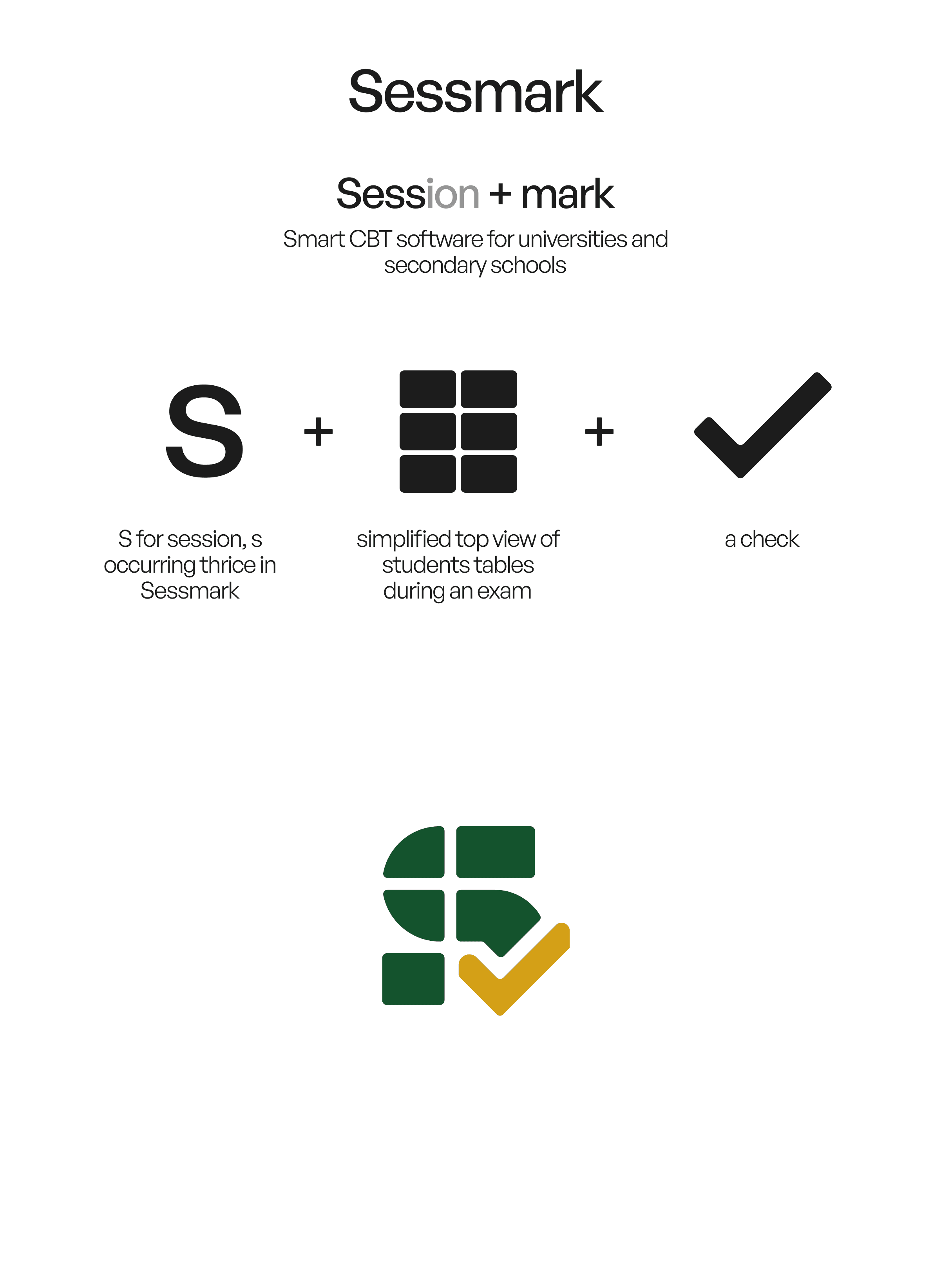 Sessmark logo exploration